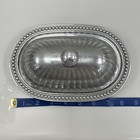 Wilton Armetale Rwp Pewter Flutes And Pearls Butter Dish With Lid
