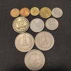Set Of 11 Coins From El Salvador Of Different Years