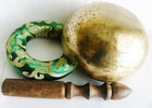5  Energetic Throat Chakra Healing Tibetan Singing Bowl Made  handmade Nepal