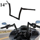 1 5  Fat 14  Black Ape Hanger Handlebars For Harley Road Glide 2006-2023