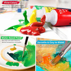 Fabric Paint Set For Clothes 12 Colors - Permanent Textile Paint Kit For Shoes 