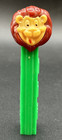 Vintage Lion Footless Pez Tan Face No Feet Green Stem Austria Collectible Rare