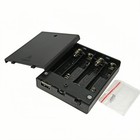 Battery Box Holder  Usb Female Socket 4 Aa Battery Case With Switch  Adapter    