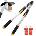 Heavy Duty Lopping Shears Steel Blade Bypass Lopper Non-slip Telescope Handles