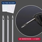 14pcs Mixed Size Body Piercing Needles  Sterile Disposable Stainless Steel  Shar