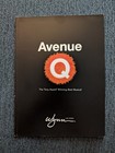 Avenue Q Original Wynn Las Vegas Program Musical Souvenir   Original Ticket Rare