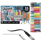 Sharpie 35 Pack Limited Edition Metallic   Neon Colors - Permanent Markers - Nib