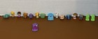 Squinkies Mini Figures People  Animals  Beds  Vintage Tv  Chairs  Gift Lot Of 16