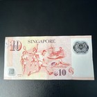 Singapore Dollar 10  One Authentic Circulated Singaporian Dollar  Random Serial 