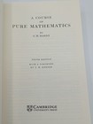 Course Of Pure Mathematics By G  H  Hardy - Paperback