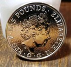 2016 Uk Queens Beast Lion Of England 2 Oz Silver 0 9999 Bu