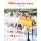 180w Foam Machine Foam Cannon W  Stand For Outdoor Summer Pool Birthday Party