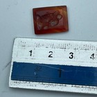 Authentic Ancient Roman Athlete Bust Carnelian Intaglio Circa 1st-2nd Century Ad