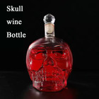 2025 Skull Glass Whiskey Wine Bottle 350   1000ml Crystal Decanter Bar Gift Decor