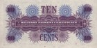 Mpc Series 661 10 Cents Gem Uncirculated--nicely Centered Raw Free Shipping
