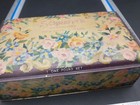 Vtg Schrafft s Chocolates Metal Hinged Candy Box Floral Design Ny Boston  1793