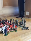        Lot Of 46        British Toy Soldiers Britains Ltd Hong Kong 1970s Vintage