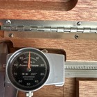 Brown   Sharpe 6in Dial Caliper 0 001in Grad Black Dial 599-579-5