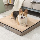 Orthopedic Dog Bed Memory Foam Pet Sofa Cushion Removable Washable Cover