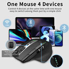 Rapoo Mt750 Wireless Bluetooth Mouse For Laptop  Support 4 Devices  Rechargeable