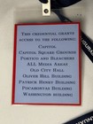2018 Virginia Governor Inaugural Ceremony Staff Aa Credential Pass Capitol