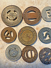 Transit Token Lot Of 15 Different Mixed Misc  Tokens