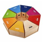 Nino Nino954-2 Deluxe Classroom Cajon Set V2 - Set Of 8 Cajons