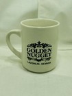 Golden Nugget Casino Hotel Laughlin Nevada White Ceramic 10z 3 75  Coffee Mug