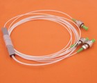 Steel Tube 0 9mm1x2 Differential Mini Blockless Fc apc Connector Plc Splitter