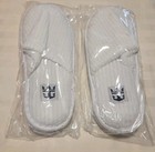 Royal Caribbean Slippers 2 Pair   Unisex One Size New In Plastic