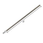 4 Packs 12inch Stainless Steel Threaded Rods  3 8 -16 Fully All Threaded Rods