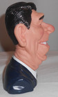 Vintage 1989 Ronald Reagan Linden Spitting Image Squeak Toy Rubber Figure Bust