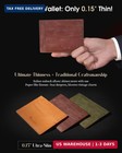 Men s Slim Wallet Italian Pebbled Leather Minimalist Front Pocket Rfid Blocking