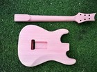 1set Guitar Kit Mahogany Guitar Body Neck 22fret 25 5inch Rosewood Fretboard