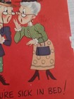 Vintage Get Well Soon Pop Up Greeting Card Paper Collectible Made In Usa
