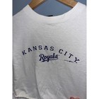 Kansas City Royals Crop Top Mlb Gear For Sports White T-shirt Medium