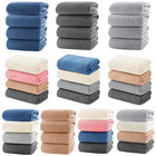 Microfiber Quick Dry Lint Free Bath Towel  57 X 30 In  Pack Of 2 3 4  blue   