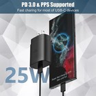 25w Super Fast Wall Pd Charger Type C Usb-c For Samsung Galaxy Note S22 S21 S20