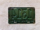 1941 Alaska License Plate   1314