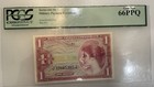      Series 641  1 Mpc Pcgs 66 Ppq Gem New Military Payment Certificate High Grade