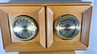Vintage Springfield Barometer In Great Working   Cosmetic Condition 9 5  X 17 