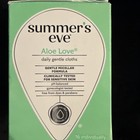Summer   s Eve Aloe Love Daily Gentle Wipes 16 Individual Wrapped Cloths  3 Packs 