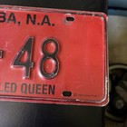 Saba Na Unspoiled Queen Auto License Plate V - 48
