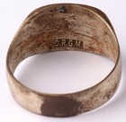 Navy U3006 Per Aspera Ad Astra U-boat Ww2 German Kriegsmarine Ring Naval Submari