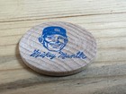 Mickey Mantle  New York Yankees Rain Check Wooden Nickel