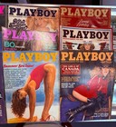      1980 Playboy Magazine Lot Of 12 Issues Full Complete Set With Centerfolds     