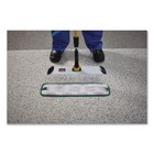 Rcp Q410grect 18 5  X 5 5  X 0 5  Microfiber Wet Mopping Pad - Green  12 ct  New