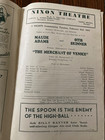 1932 Pittsburgh Nixon Theater Program