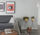 Ameritex Waterproof Sofa Cover Quilted Nonslip Pet Protector Dark Grey 78in
