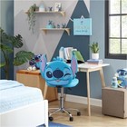 Disney Stitch Kids Figural Desk Chair Blue Swivel Adjustable Height